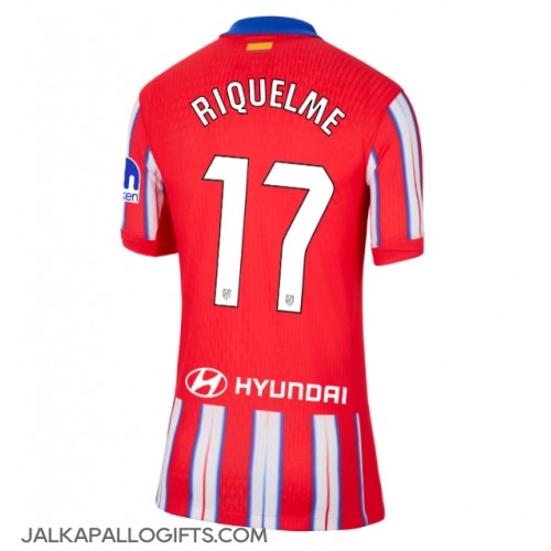 Atletico Madrid Rodrigo Riquelme #17 Kotipaita Naiset 2024-25 Lyhythihainen